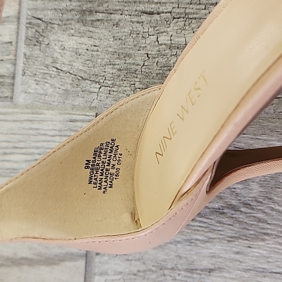 Nine West Nude strappy high heels - Picture 8 of 8